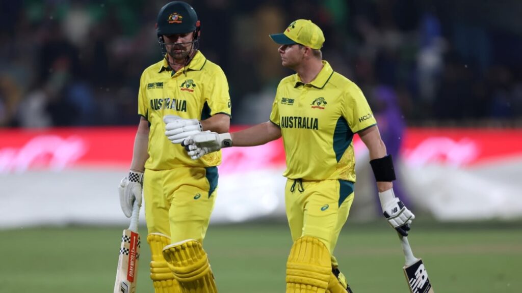 Champions Trophy 2025 - Afg vs Aus - Australia seal semi-finals spot after rain spoils Travis Head's party