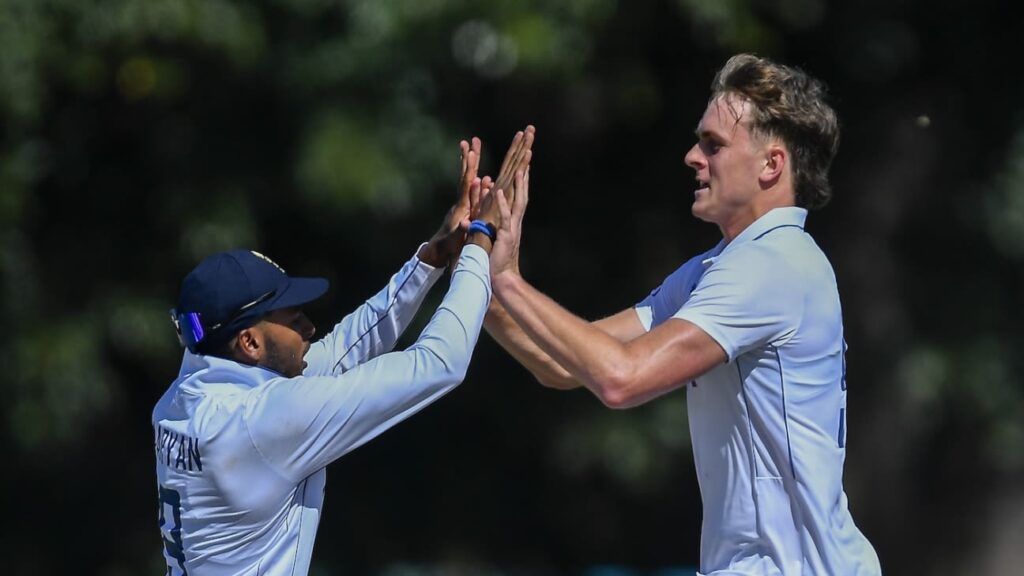 Eddie Jack takes three as South Africa U19s dismissed for 224