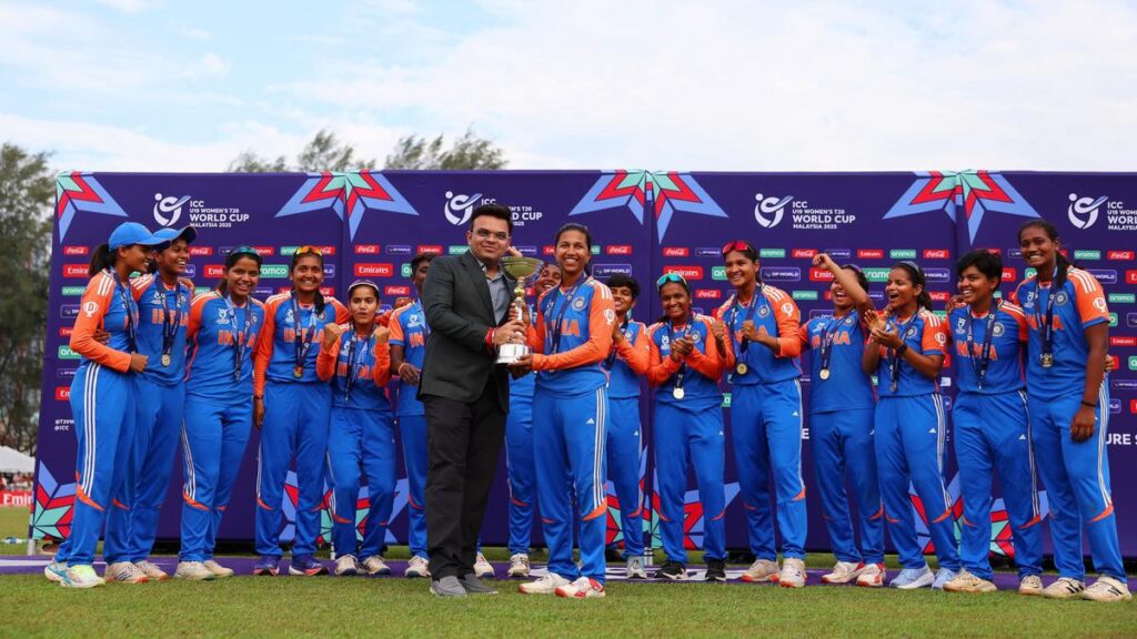 Indian women’s U-19 T20 World Cup triumph: PM Modi, Mandaviya, Tendulkar hail victory