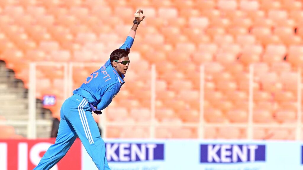 Deepti Sharma takes fifth spot in ICC Women’s all-rounders rankings