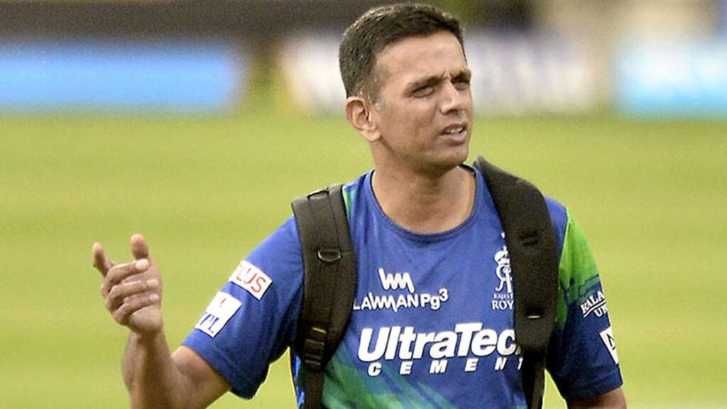 Injured head coach Dravid attends Rajasthan Royals’ pre-season camp on crutches