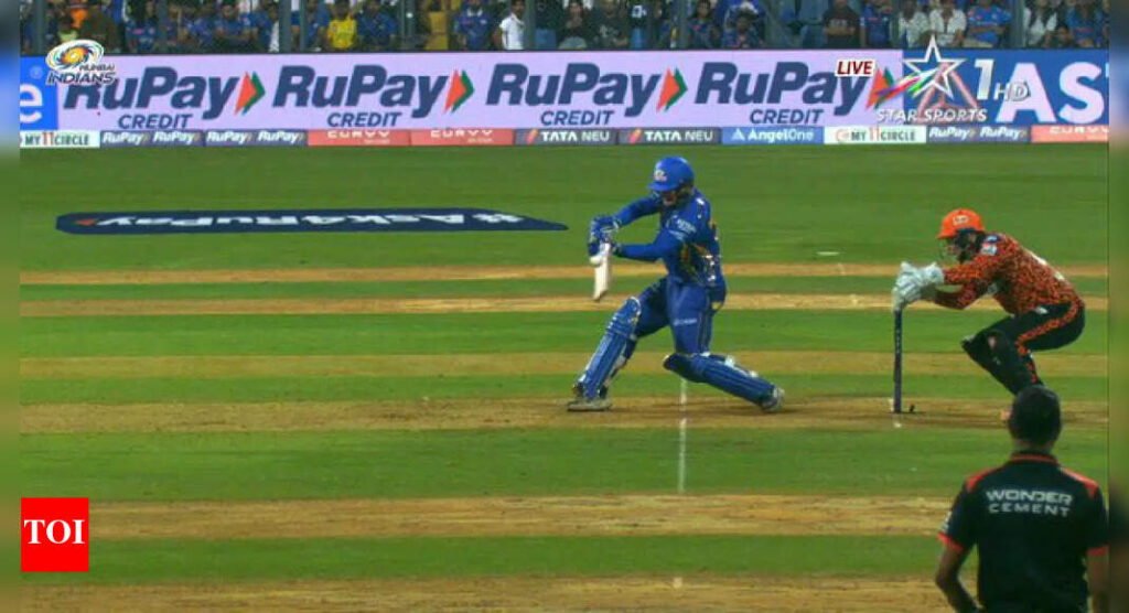 Varun Chakravarthy weighs in on controversial no-ball throughout MI vs SRH match | Cricket Information
