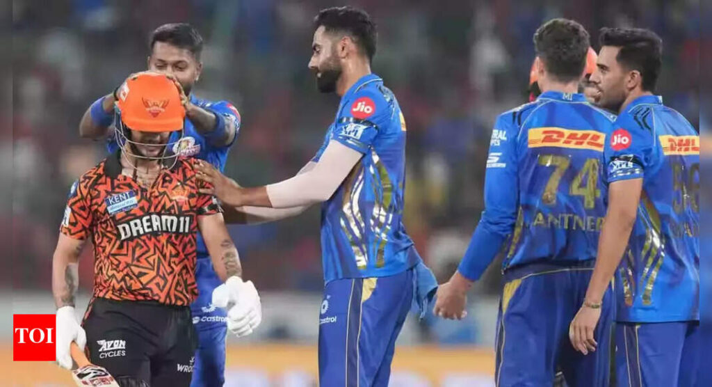 ‘Shopping for bother is as simple as pie’: Web reacts to weird Ishan Kishan dismissal throughout SRH vs MI IPL conflict
